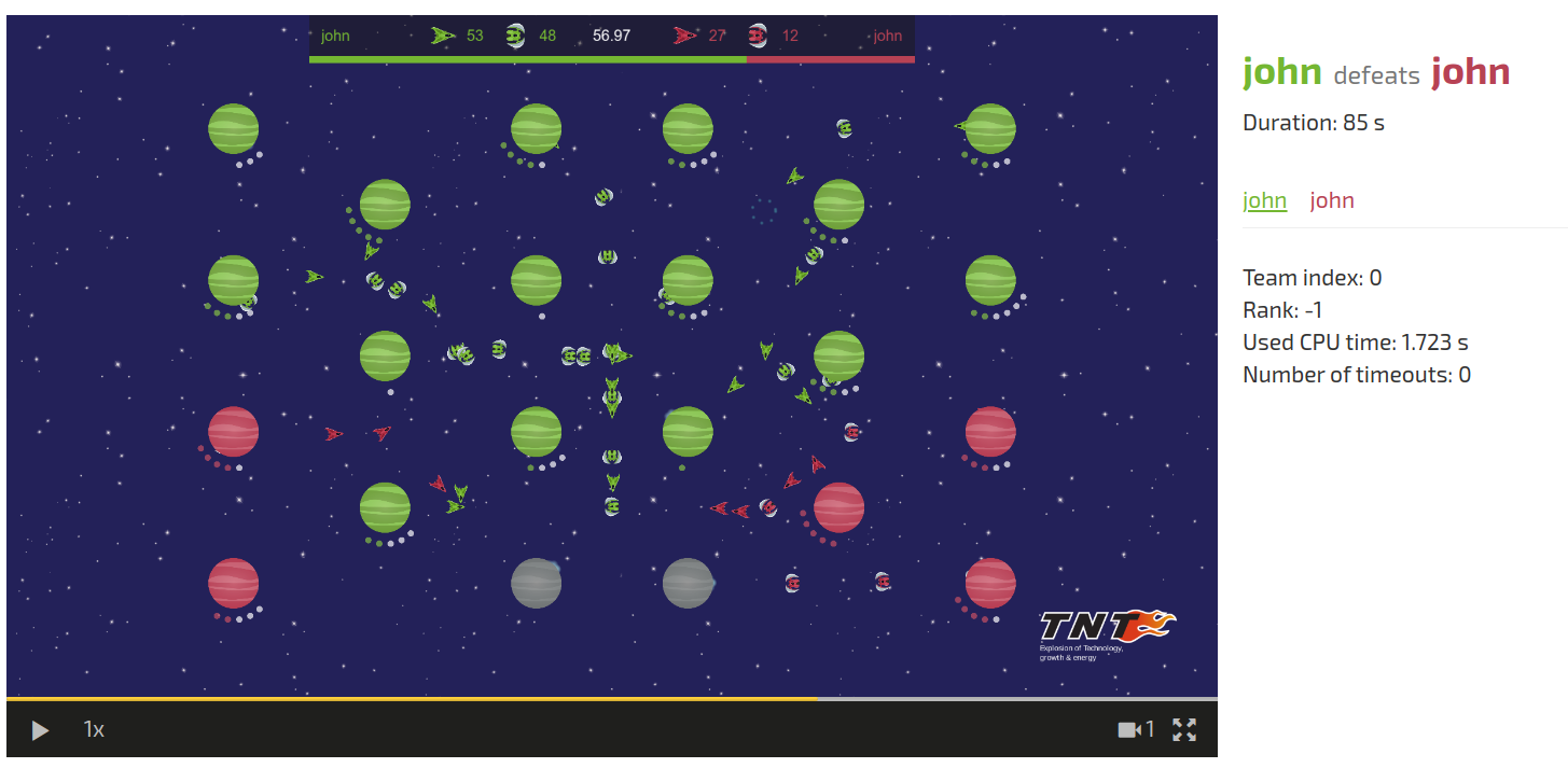 Example gameplay