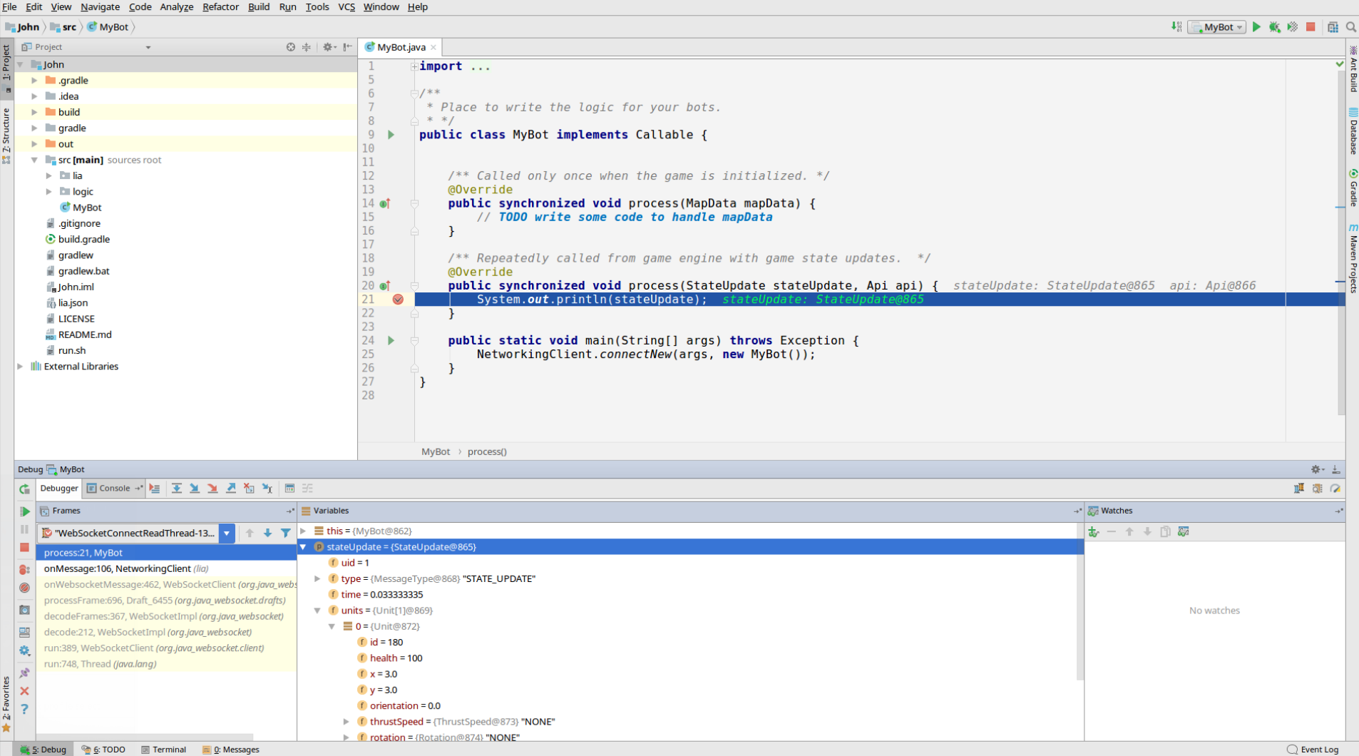 Debug IntelliJ IDEA